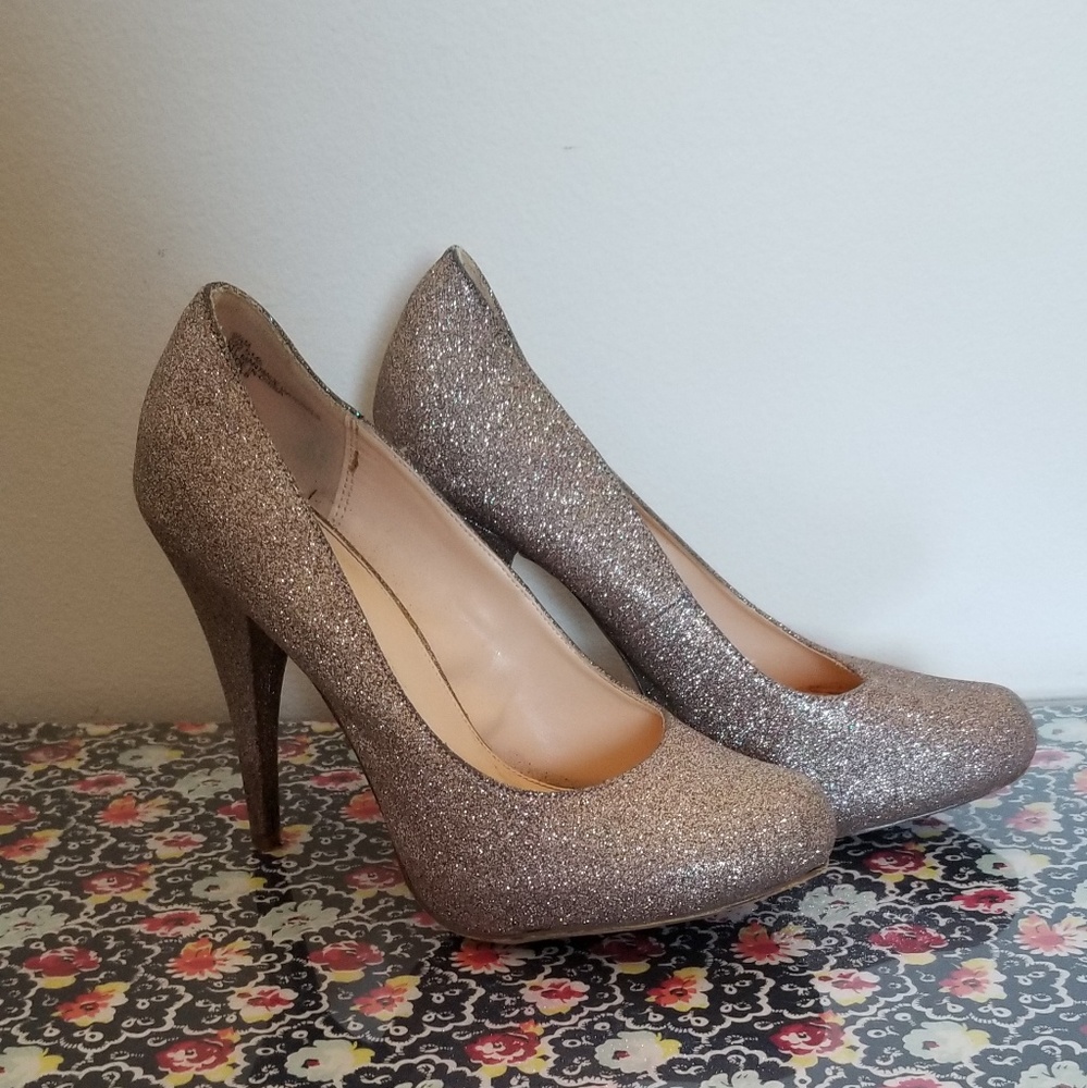 Sparkly High Heels